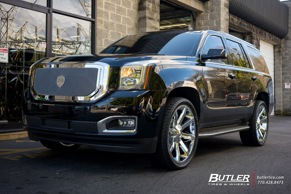 photo 4 GMC Yukon custom wheels KMC Slide 24x, ET , tire size X R24. x ET