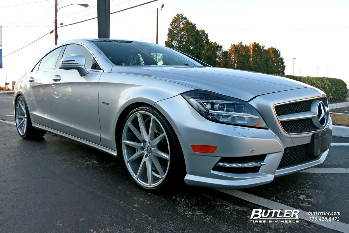 photo 1 Mercedes-Benz CLS-Class custom wheels Vossen VFS1 20x, ET , tire size X R20. x ET 