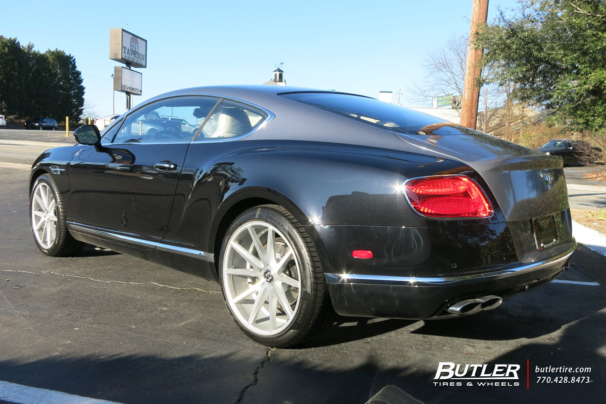 photo 1 Bentley Continental GT custom wheels Vossen VFS1 22x, ET , tire size X R22. x ET