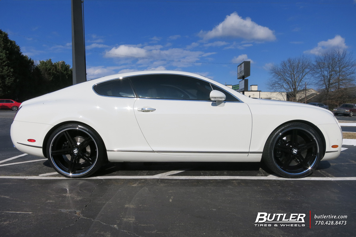 photo 2 Bentley Continental GT custom wheels TSW Mirabeau 22x, ET , tire size X R22. x ET