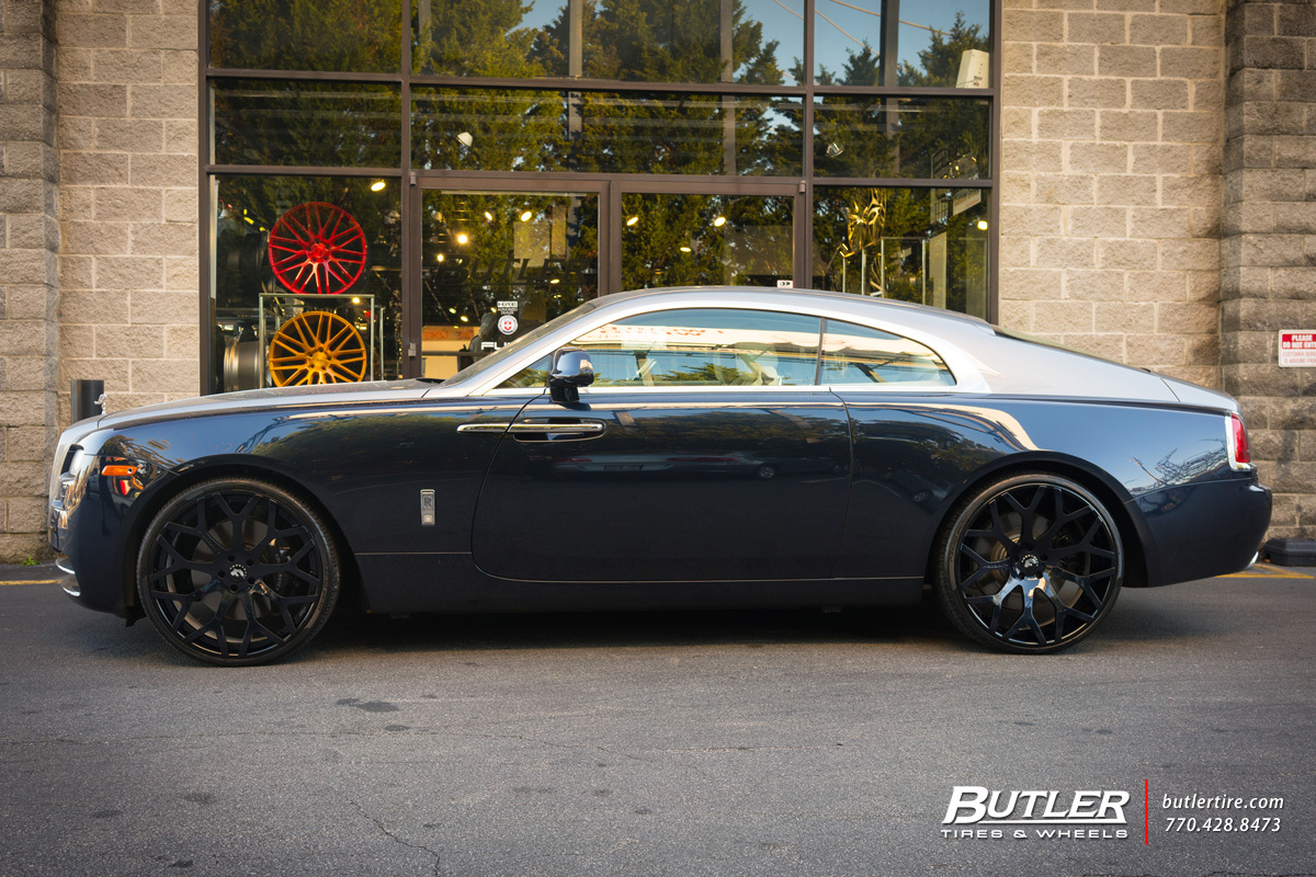 photo 2 Rolls-Royce Wraith custom wheels Forgiato Drea CL 24x, ET , tire size X R24. x ET