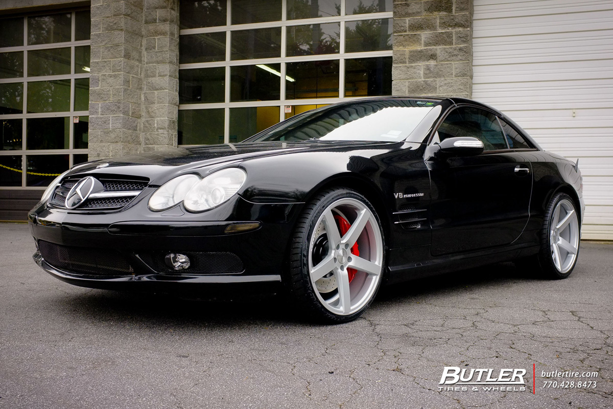 photo 2 Mercedes-Benz SL-Class custom wheels Vossen CV3-R 20x, ET , tire size X R20. x ET 
