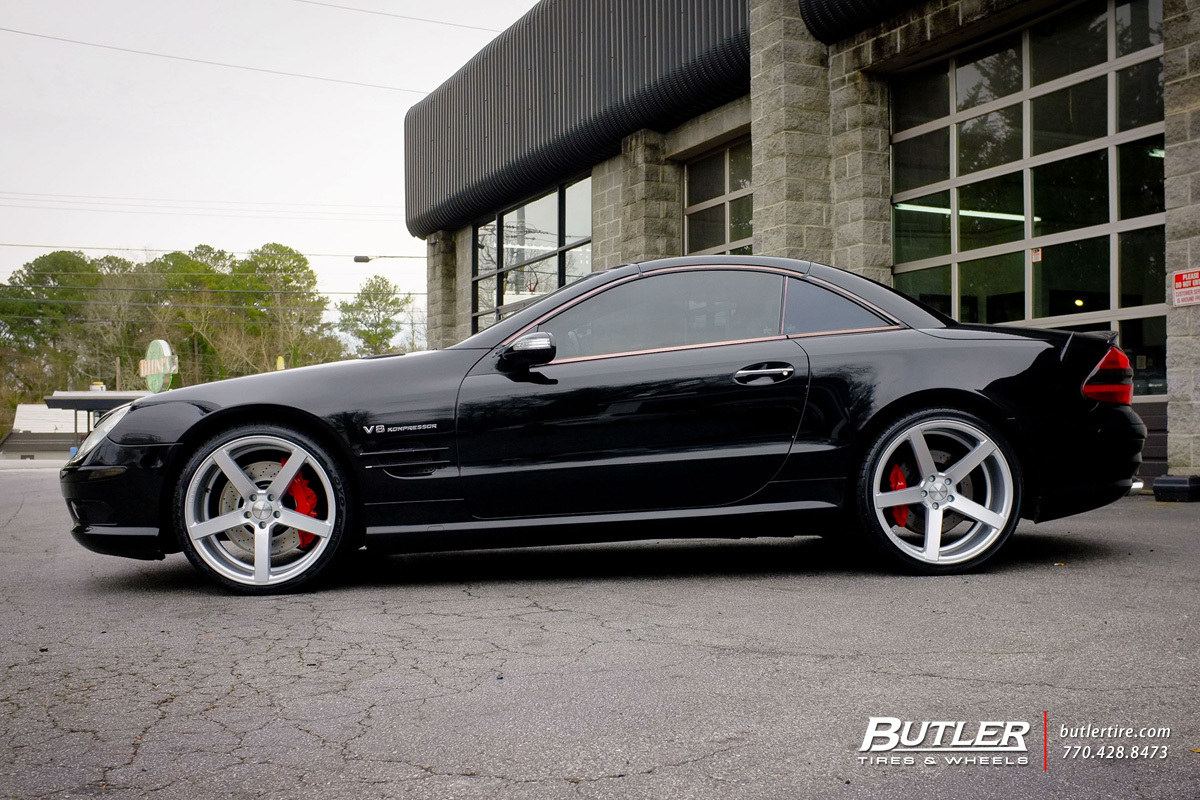 photo 5 Mercedes-Benz SL-Class custom wheels Vossen CV3-R 20x, ET , tire size X R20. x ET 