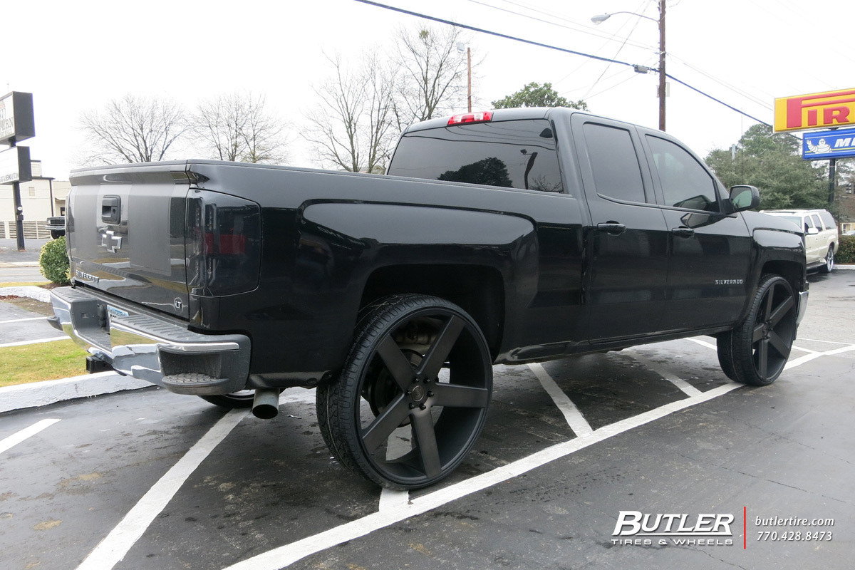 photo 3 Chevrolet Silverado 2500HD custom wheels DUB Baller 30x, ET , tire size X R30. x ET 