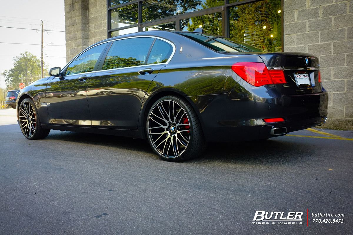 photo 3 BMW 740 custom wheels Savini BM13 22x, ET , tire size X R22. x ET 