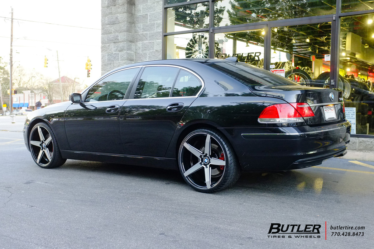 photo 2 BMW 740 custom wheels Savini BM11 22x, ET , tire size X R22. x ET