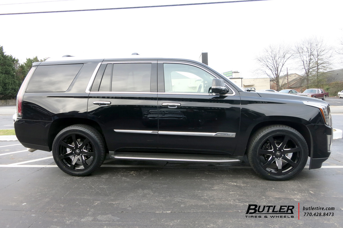 photo 2 Cadillac Escalade ESV custom wheels Black Rhino Mozambique 22x, ET , tire size X R22. x ET