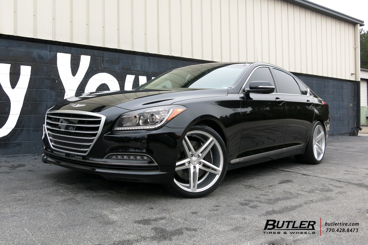 photo 2 Hyundai Genesis custom wheels Vossen CV5 20x, ET , tire size X R20. x ET