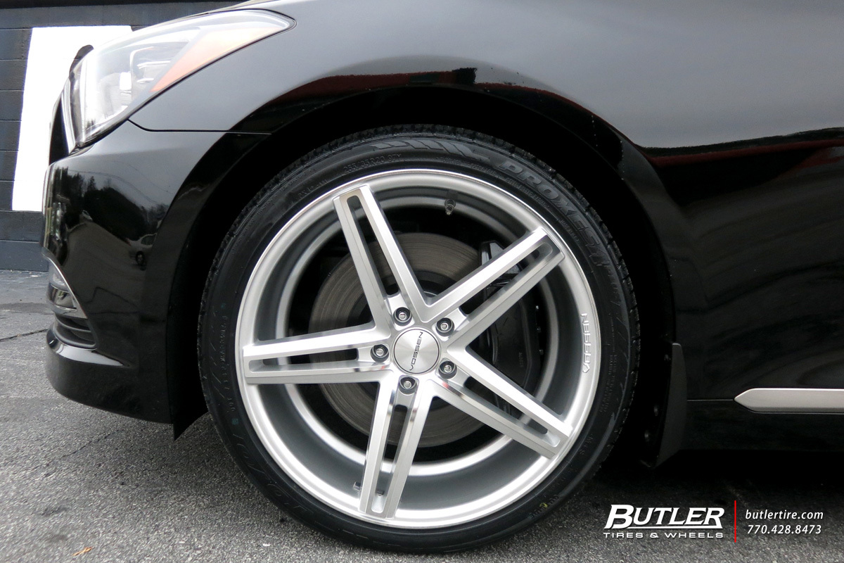 photo 1 Hyundai Genesis custom wheels Vossen CV5 20x, ET , tire size X R20. x ET