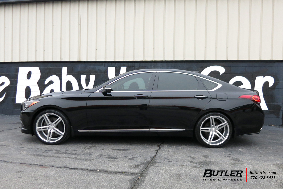 photo 5 Hyundai Genesis custom wheels Vossen CV5 20x, ET , tire size X R20. x ET