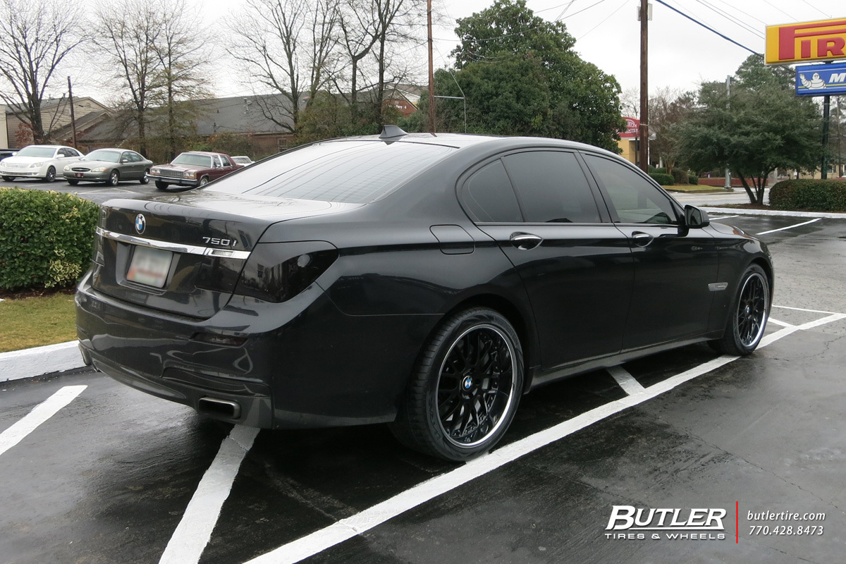photo 3 BMW 750 custom wheels Beyern Henne 20x, ET , tire size X R20. x ET 