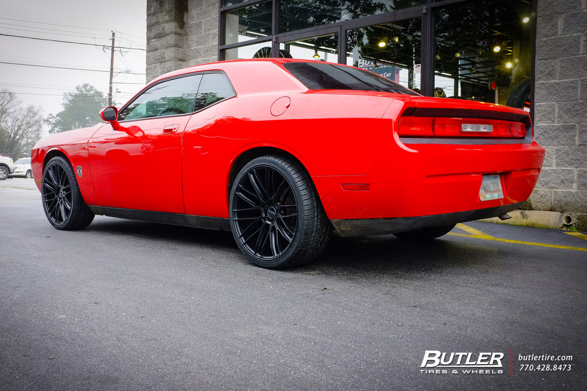 photo 2 Dodge Challenger custom wheels Savini BM13 22x, ET , tire size X R22. x ET