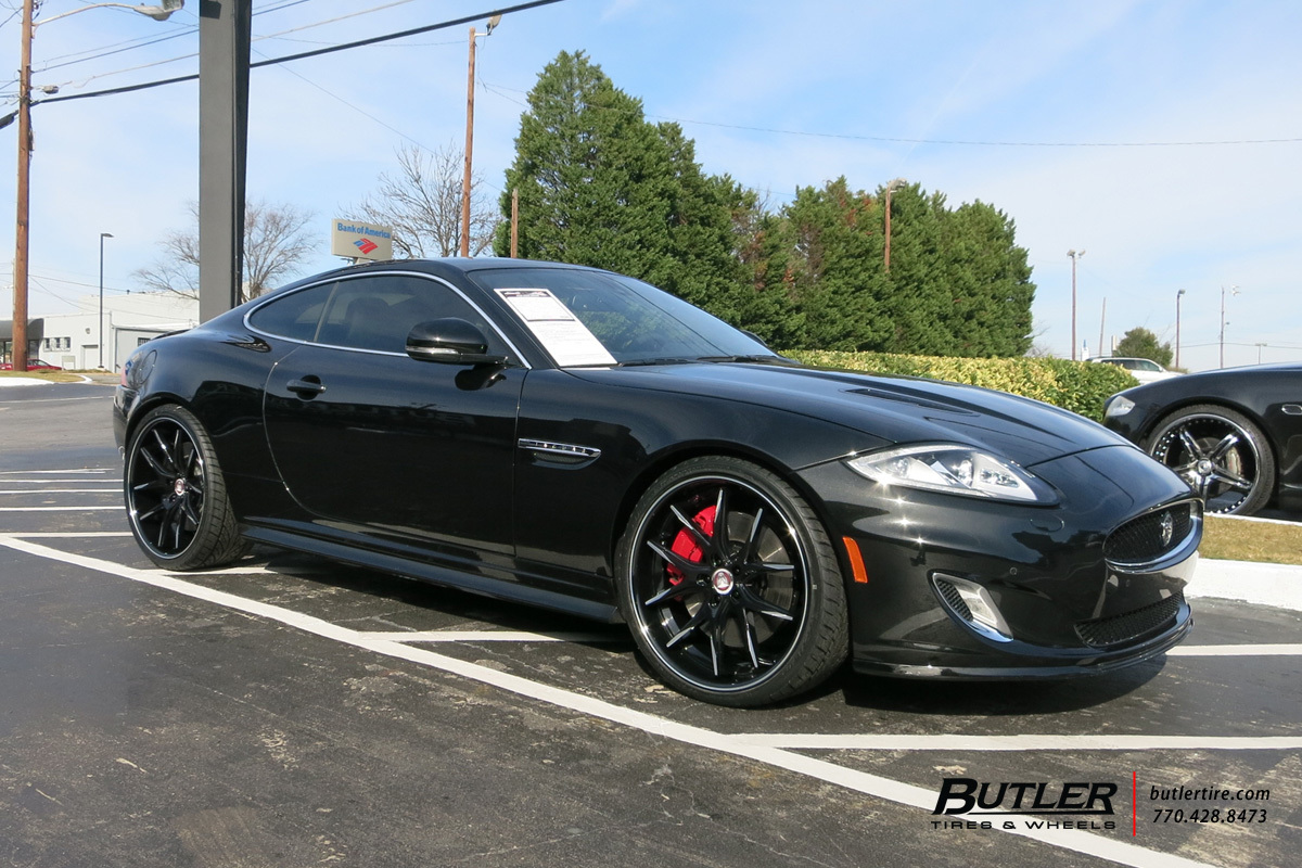 photo 1 Jaguar XKR custom wheels Lexani R-twelve 22x, ET , tire size X R22. x ET