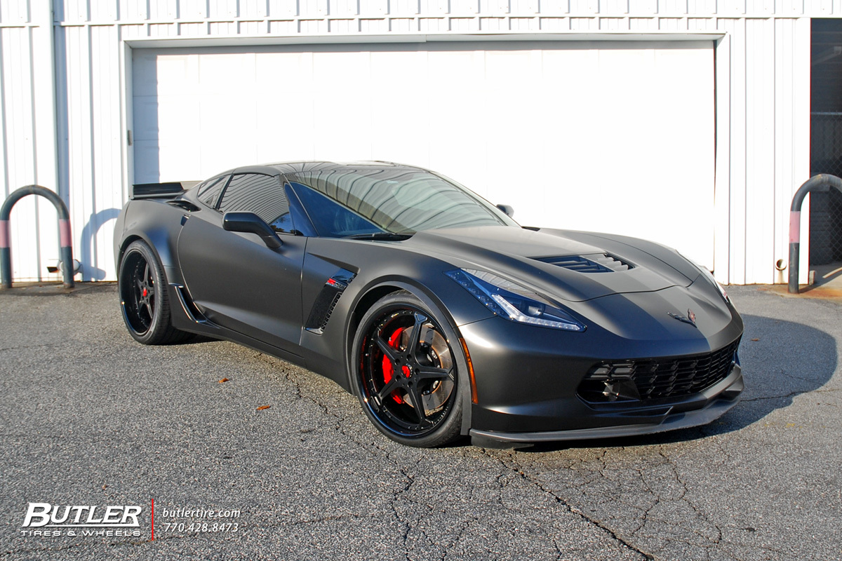 photo 3 Chevrolet Corvette custom wheels Forgiato Quinto 21x, ET , tire size X R21. x ET 