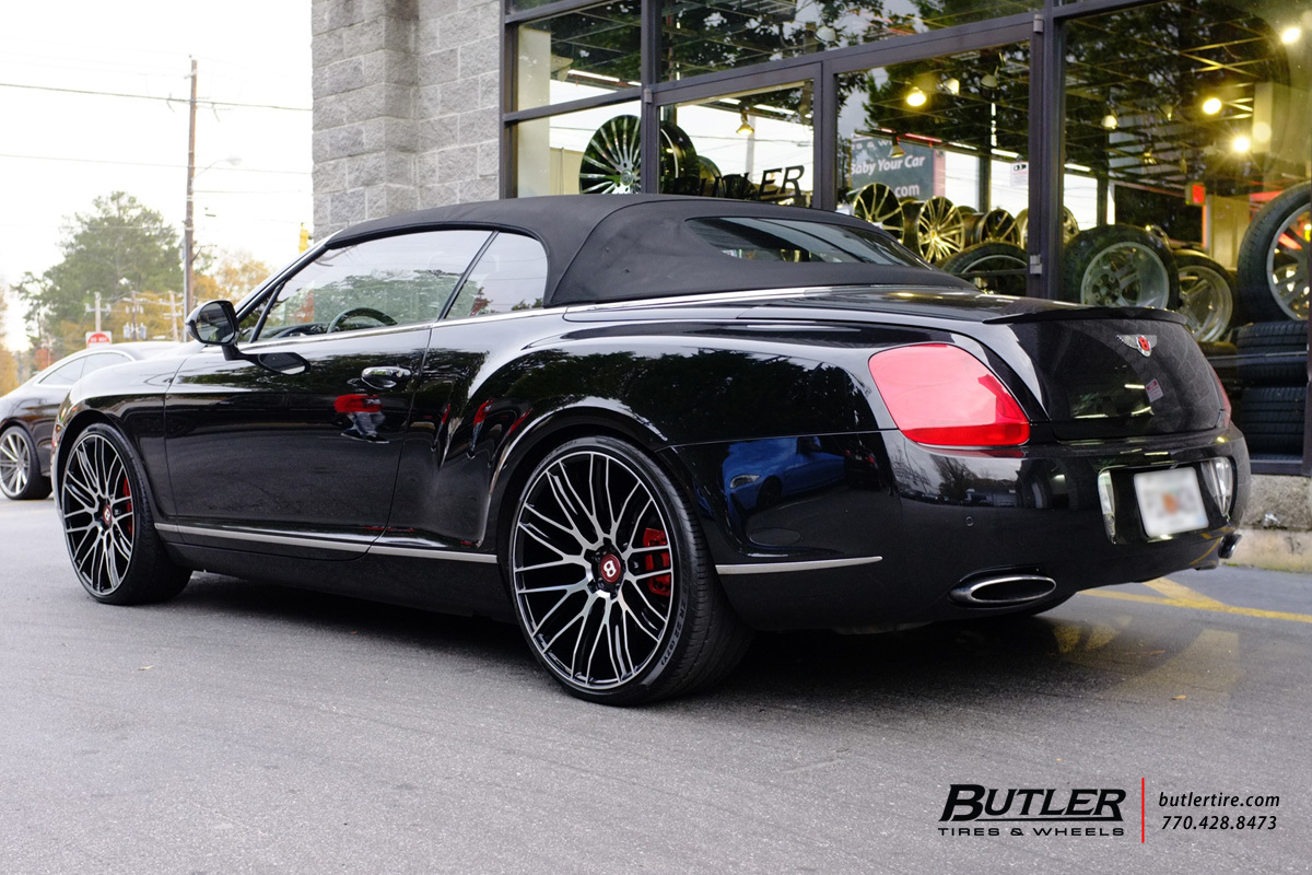 photo 3 Bentley Continental GTC custom wheels Savini BM13 22x, ET , tire size X R22. x ET