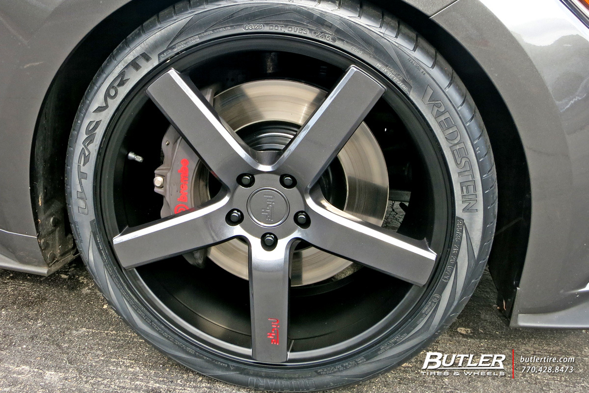 photo 1 Ford Mustang custom wheels Niche Milan 20x, ET , tire size X R20. x ET