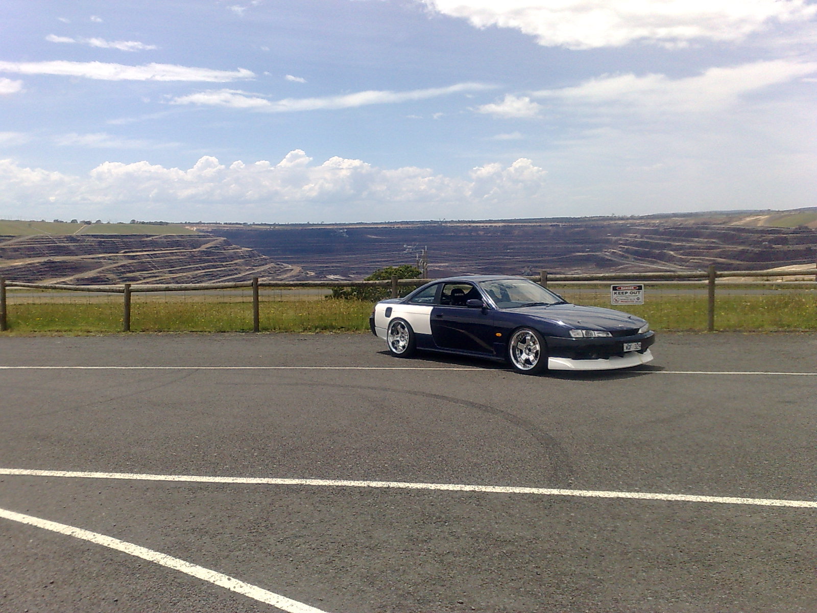 photo 2 Nissan S14 custom wheels Garson Deep Racing Ryugi 18x9.5, ET +4, tire size 225/40 R18. 18x10.0 ET-4 235/40 R18