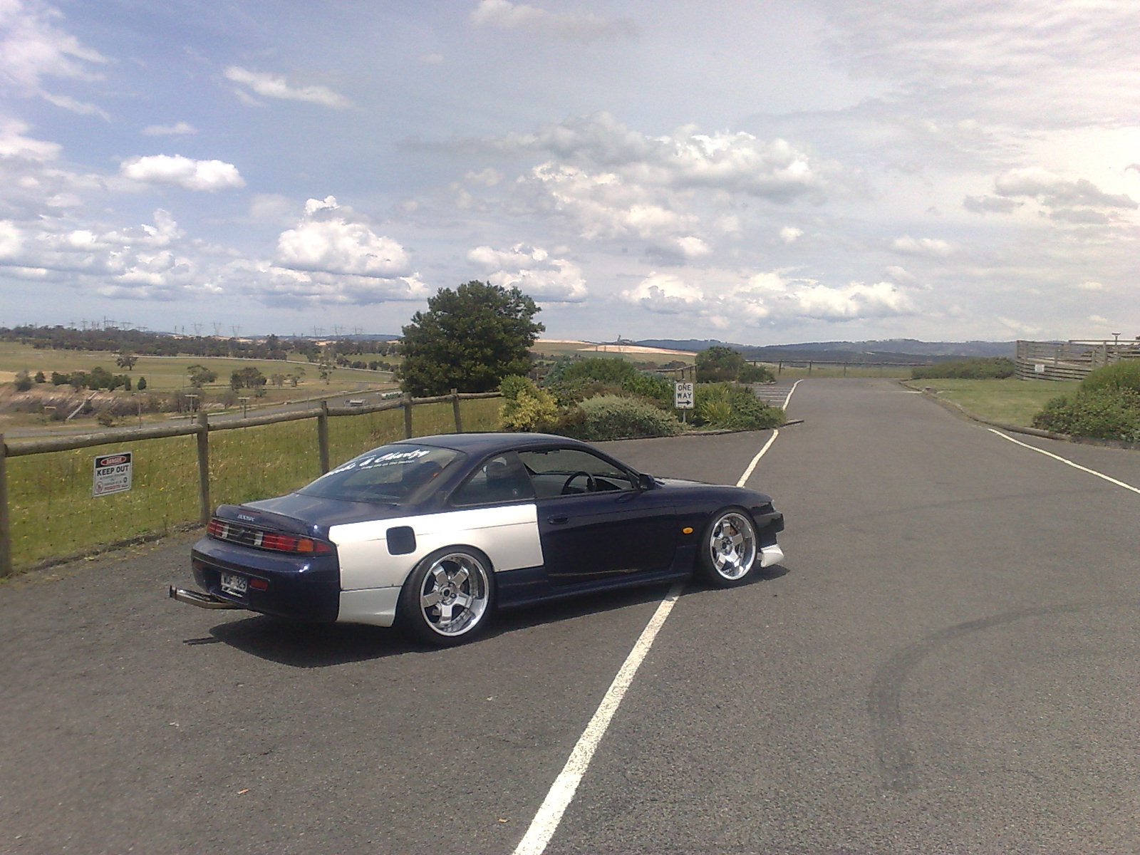 photo 3 Nissan S14 custom wheels Garson Deep Racing Ryugi 18x9.5, ET +4, tire size 225/40 R18. 18x10.0 ET-4 235/40 R18