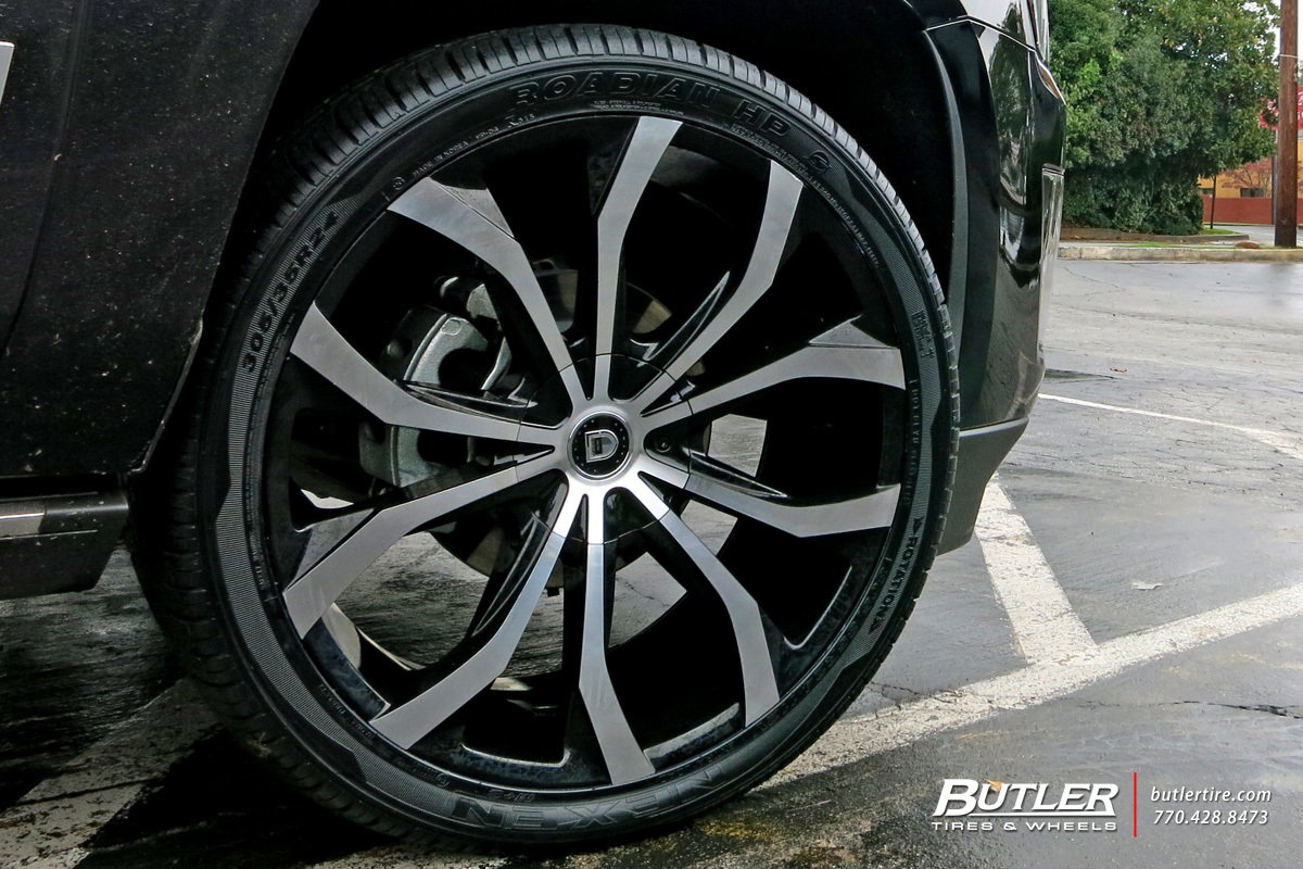 photo 1 Cadillac Escalade ESV custom wheels Lexani Lust 24x, ET , tire size X R24. x ET 