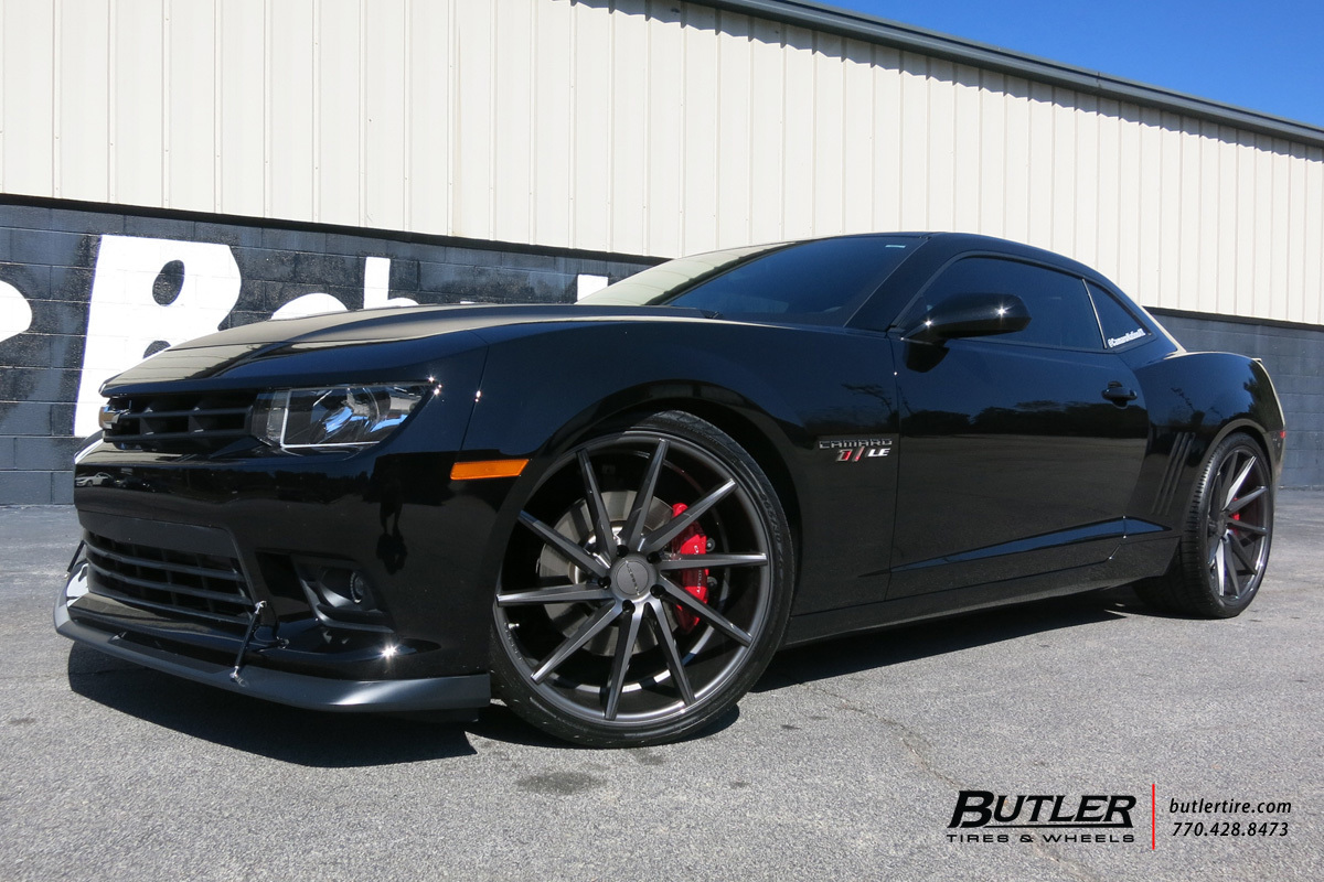 photo 2 Chevrolet Camaro custom wheels Vossen CVT 22x, ET , tire size X R22. x ET