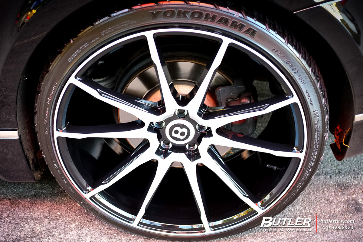 photo 1 Bentley Continental GTC custom wheels Savini BM12 22x, ET , tire size X R22. x ET