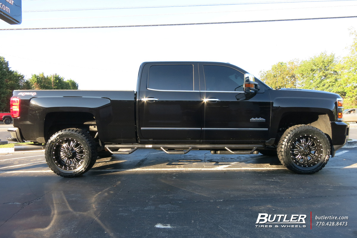 photo 2 Chevrolet Silverado 2500HD custom wheels RBP Assassin 20x, ET , tire size X R20. x ET 