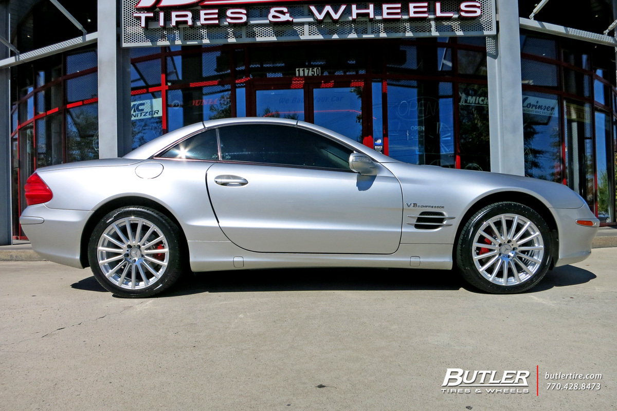 photo 2 Mercedes-Benz SL-Class custom wheels Mandrus Rotec 18x, ET , tire size X R18. x ET
