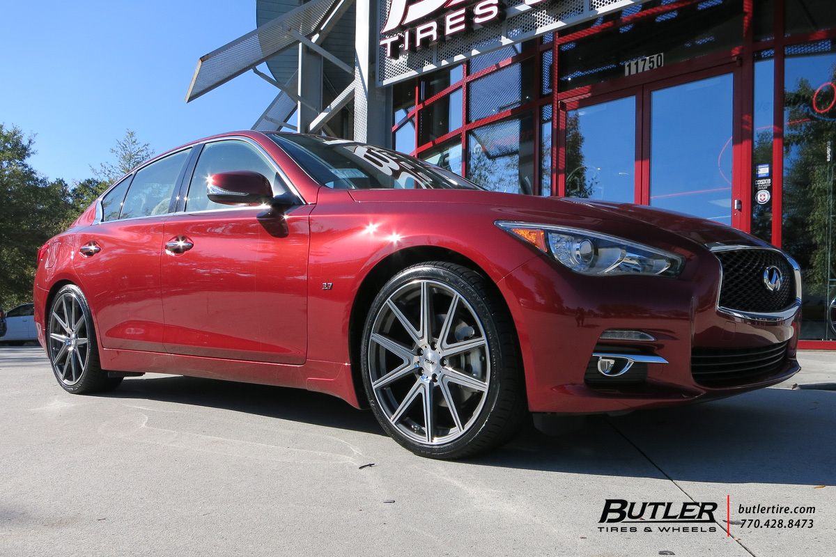 photo 1 Infiniti Q50 custom wheels TSW Rouge 20x, ET , tire size X R20. x ET