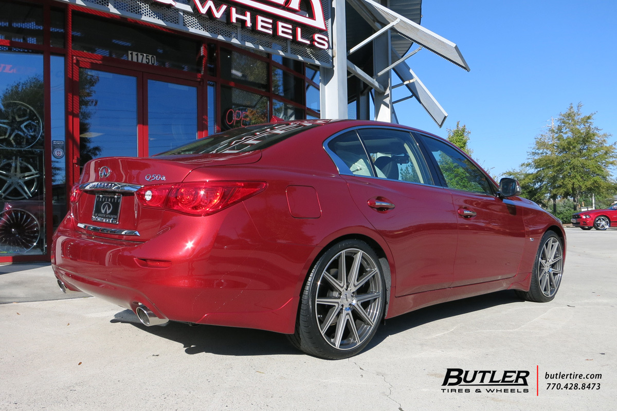 photo 3 Infiniti Q50 custom wheels TSW Rouge 20x, ET , tire size X R20. x ET