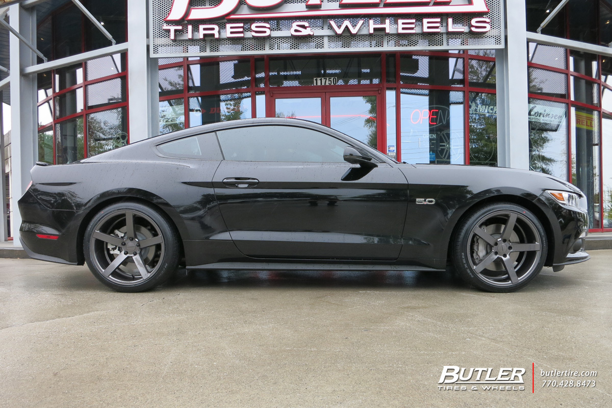 photo 2 Ford Mustang custom wheels Vossen CV3-R 20x, ET , tire size X R20. x ET