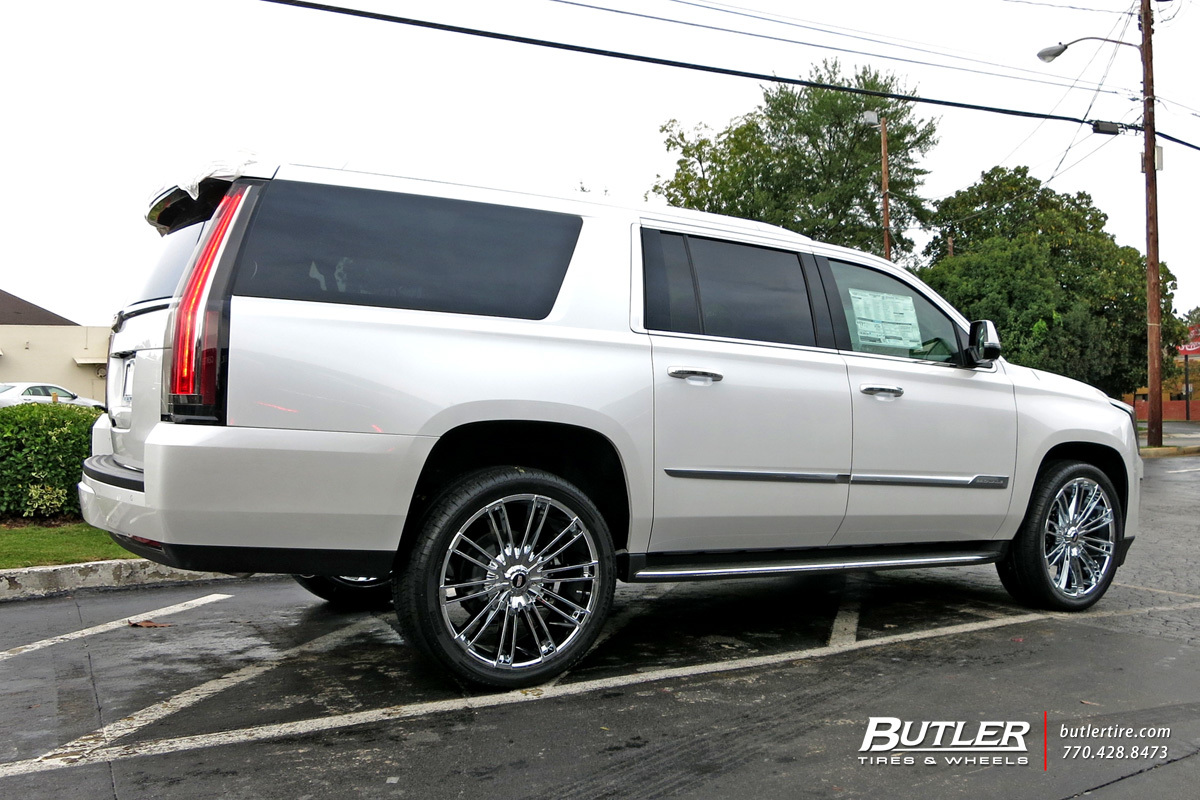 photo 3 Cadillac Escalade ESV custom wheels DUB Baller 26x, ET , tire size X R26. x ET 
