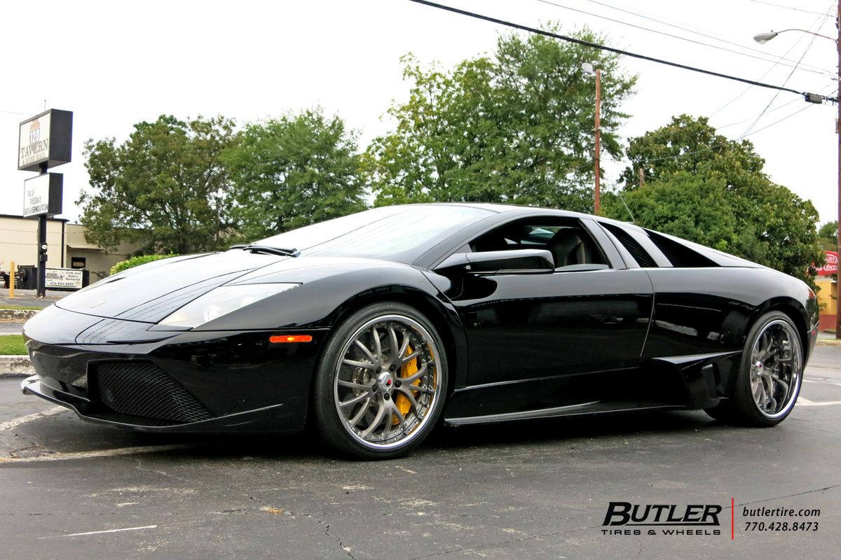 photo 1 Lamborghini Murcielago custom wheels Kinesis K108 20x, ET , tire size X R20. x ET