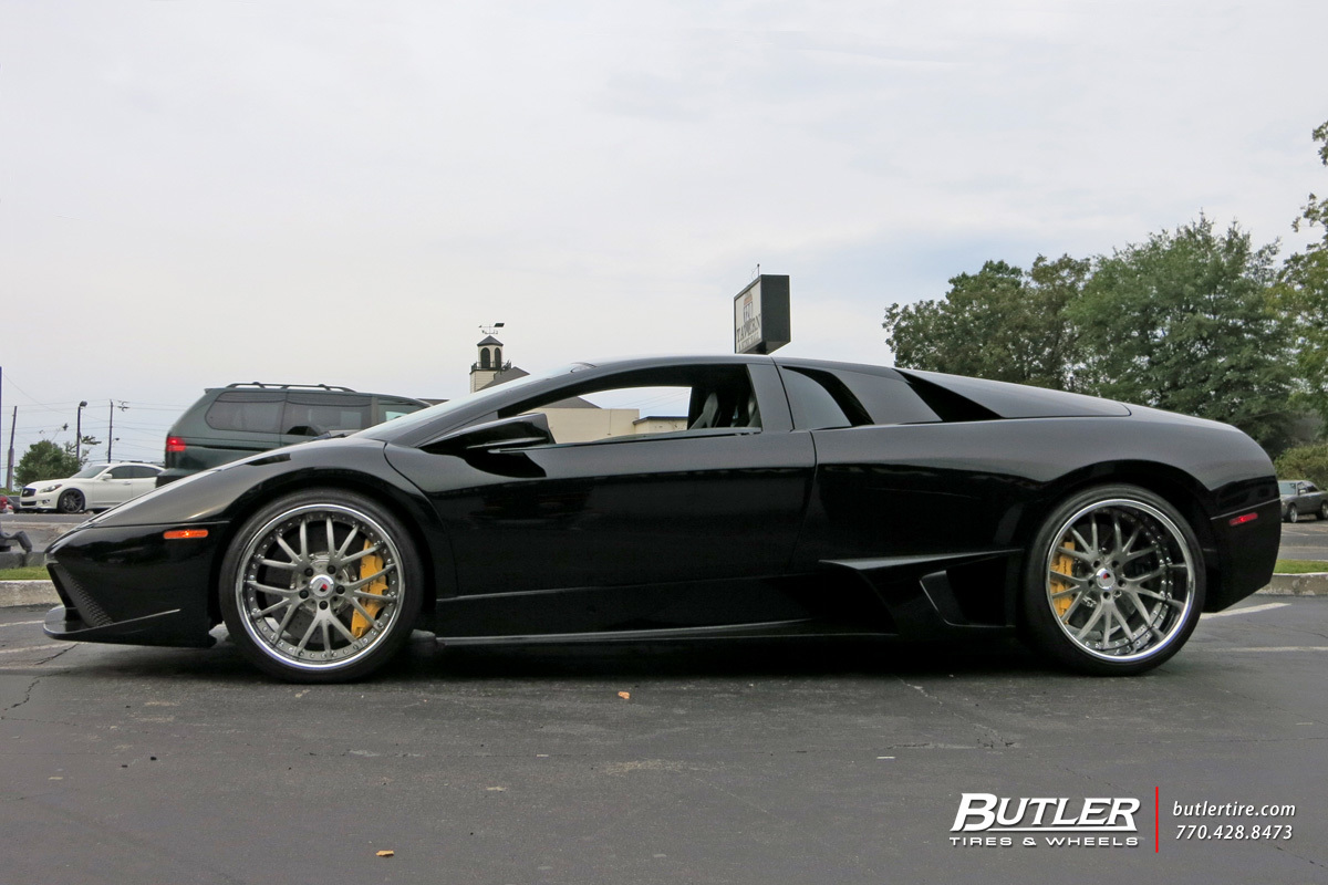 photo 2 Lamborghini Murcielago custom wheels Kinesis K108 20x, ET , tire size X R20. x ET