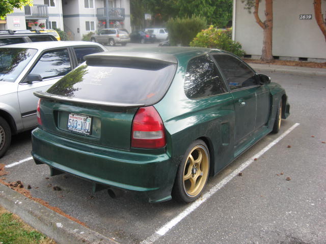 photo 1 Honda Civic custom wheels Rays Gram Lights 17x7.5, ET +40, tire size 205/40 R17. x ET