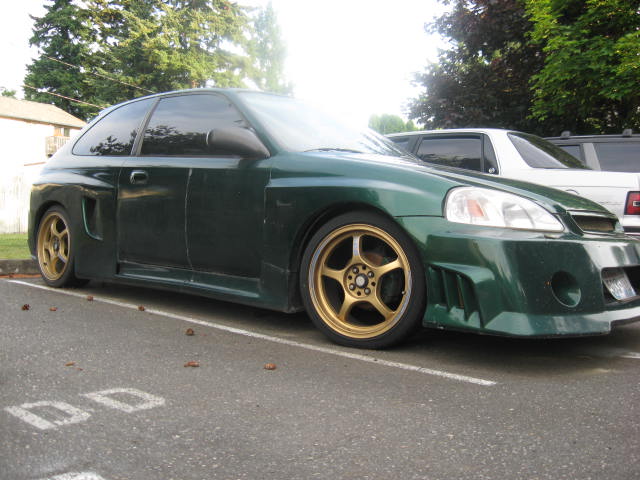 photo 2 Honda Civic custom wheels Rays Gram Lights 17x7.5, ET +40, tire size 205/40 R17. x ET