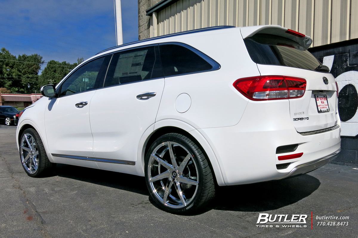 photo 3 Kia Sorento custom wheels Lexani CSS7 22x, ET , tire size X R22. x ET 