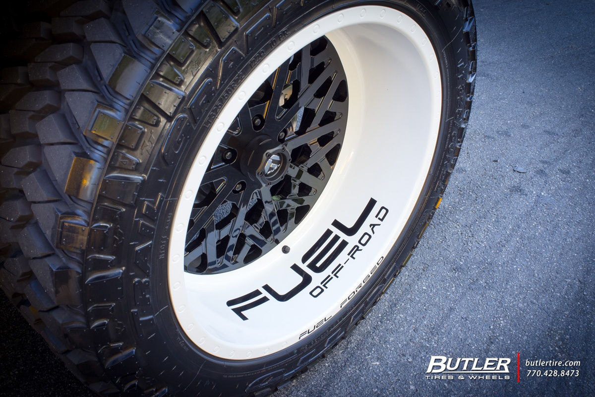 photo 1 Jeep Wrangler Unlimited custom wheels Fuel FF06 22x, ET , tire size X R22. x ET