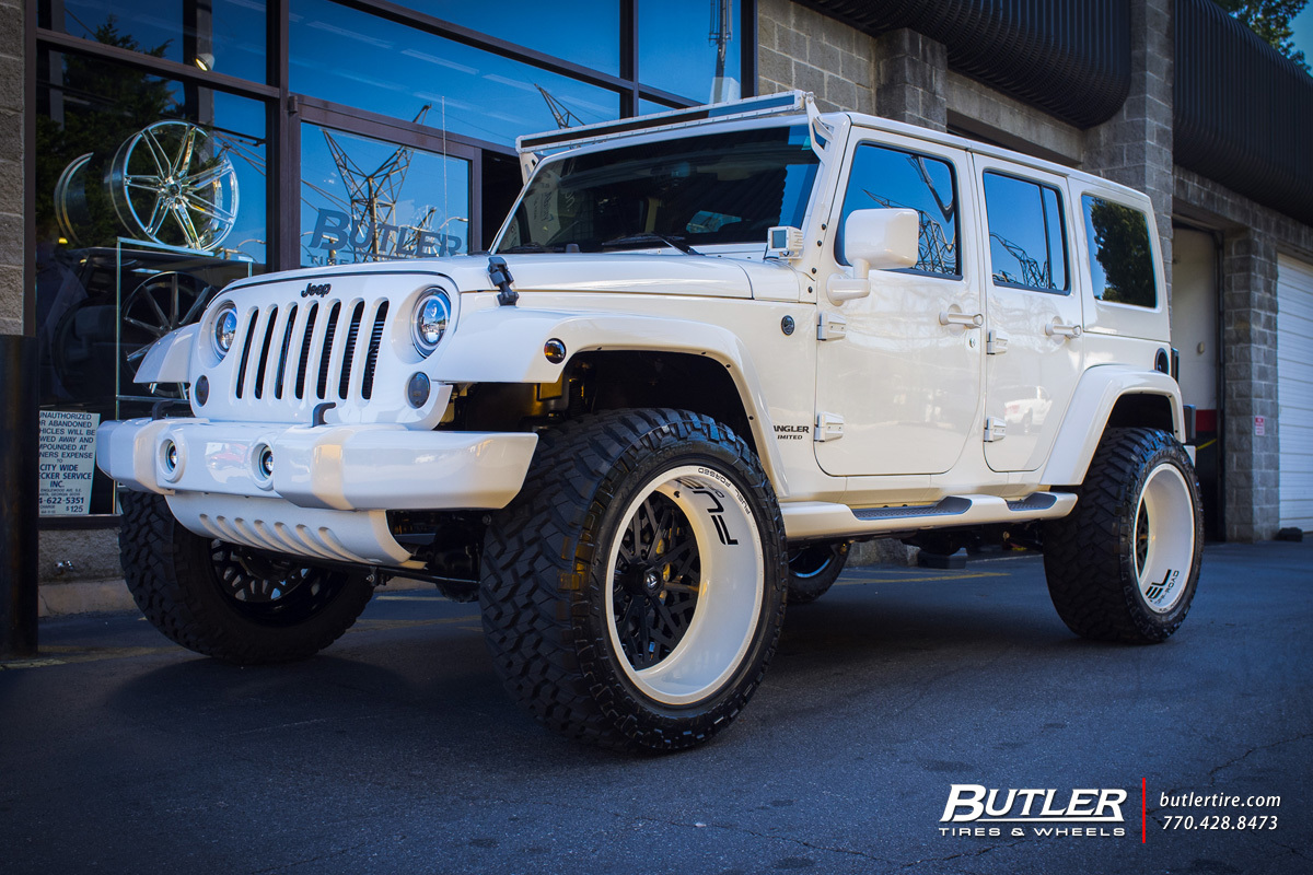 photo 3 Jeep Wrangler Unlimited custom wheels Fuel FF06 22x, ET , tire size X R22. x ET