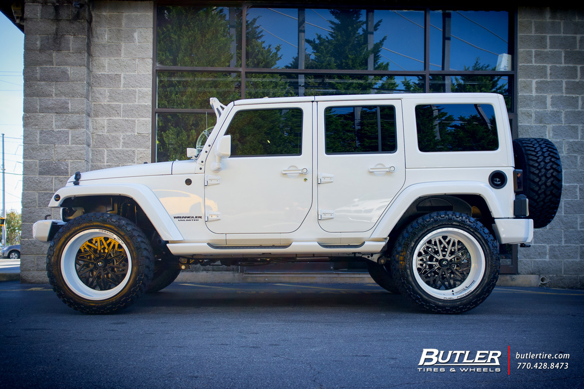 photo 5 Jeep Wrangler Unlimited custom wheels Fuel FF06 22x, ET , tire size X R22. x ET