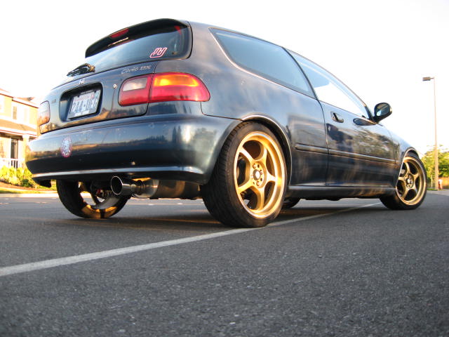 photo 3 Honda Civic custom wheels Rays Gram Lights 17x7.5, ET +40, tire size 205/40 R17. x ET