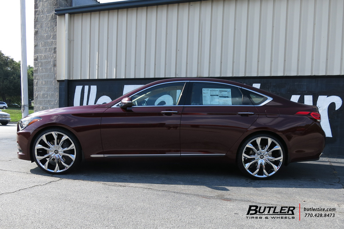 photo 3 Hyundai Genesis custom wheels Lexani Lust 22x, ET , tire size X R22. x ET