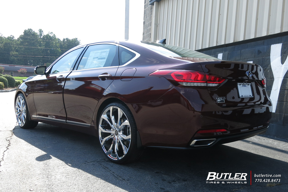 photo 4 Hyundai Genesis custom wheels Lexani Lust 22x, ET , tire size X R22. x ET