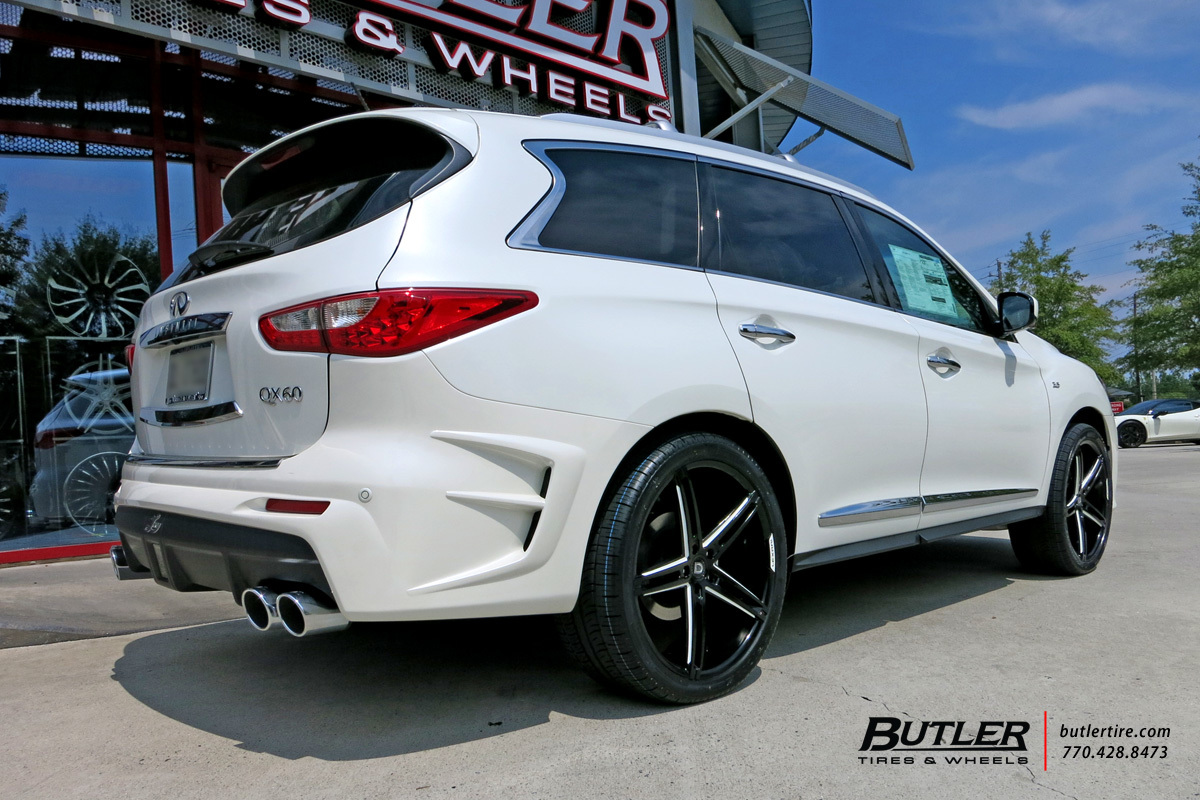 photo 4 Infiniti QX60 custom wheels Lexani R-Three 20x, ET , tire size X R20. x ET