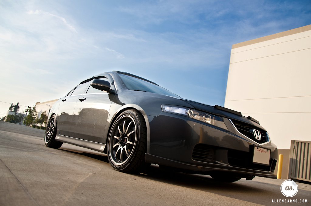 photo 1 Acura TSX custom wheels Volk Racing CE28 18x8.5, ET +30, tire size 225/40 R18. x ET