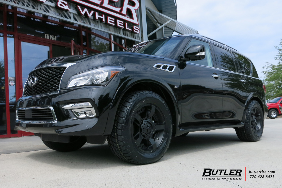 photo 1 Infiniti QX80 custom wheels XD Rockstar II 20x, ET , tire size X R20. x ET