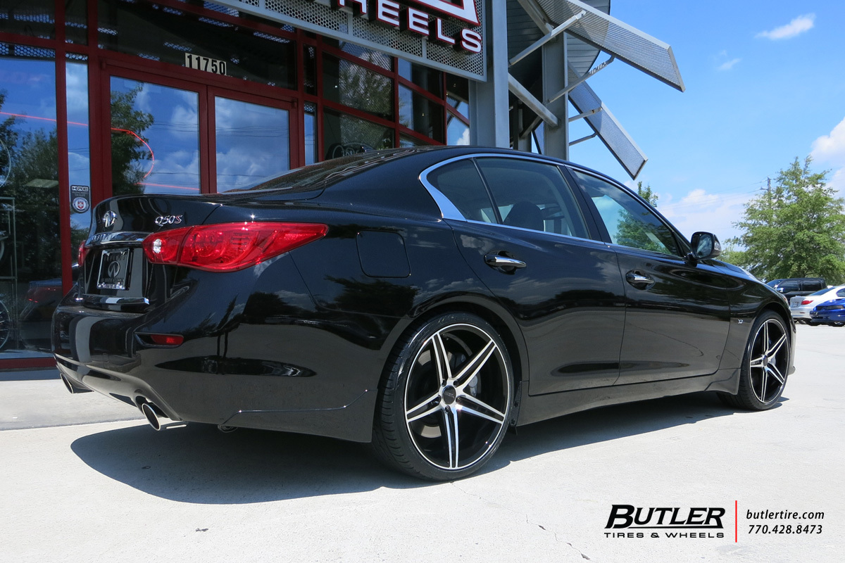 photo 3 Infiniti Q50 custom wheels Savini BM8 20x, ET , tire size X R20. x ET