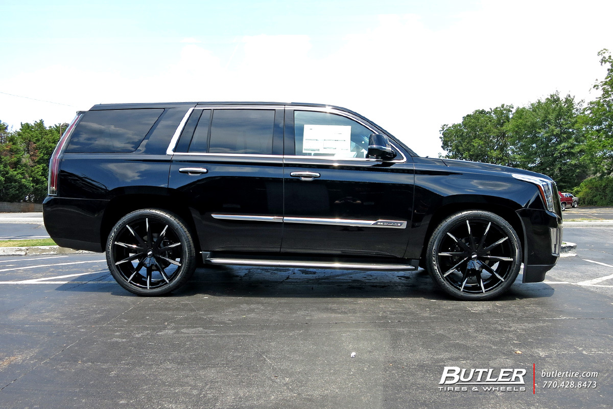 photo 2 Cadillac Escalade custom wheels Lexani CSS-15 24x, ET , tire size X R24. x ET