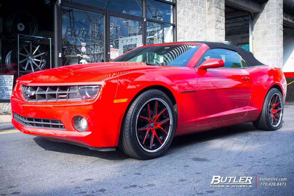 photo 1 Chevrolet Camaro custom wheels Lexani R-twelve 20x, ET , tire size X R20. x ET