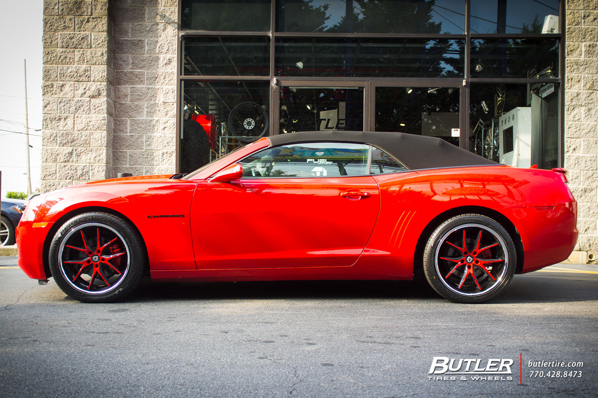 photo 2 Chevrolet Camaro custom wheels Lexani R-twelve 20x, ET , tire size X R20. x ET