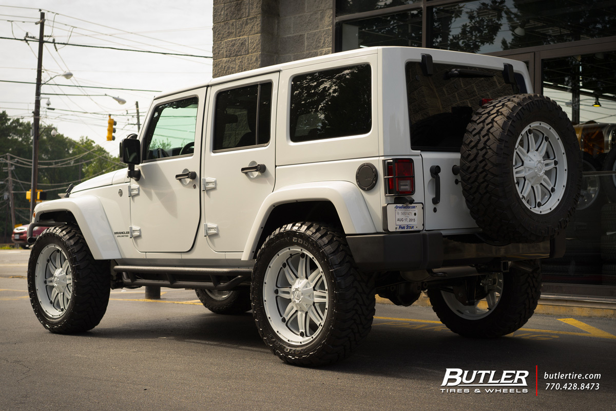 photo 2 Jeep Wrangler Unlimited custom wheels Fuel Hostage 22x, ET , tire size X R22. x ET